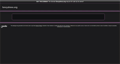 Desktop Screenshot of fancydress.org