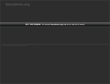 Tablet Screenshot of fancydress.org
